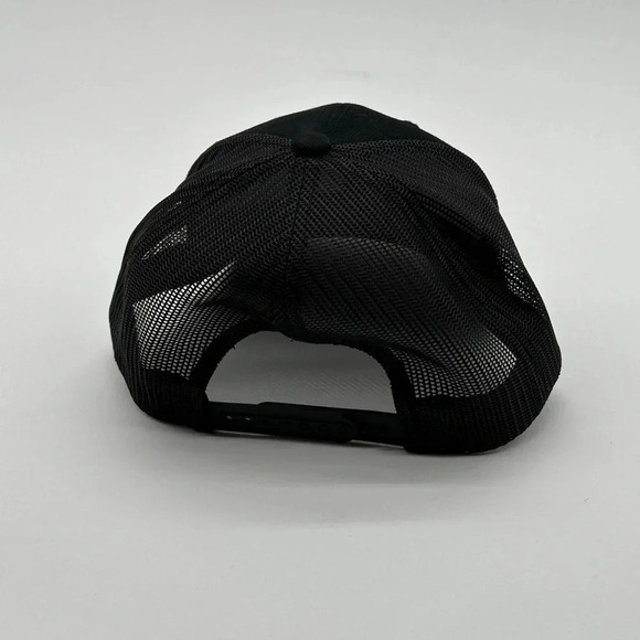 Never Just Drive Trucker Hat Hyundai Snap Back Hat Black - Picture 3 of 7
